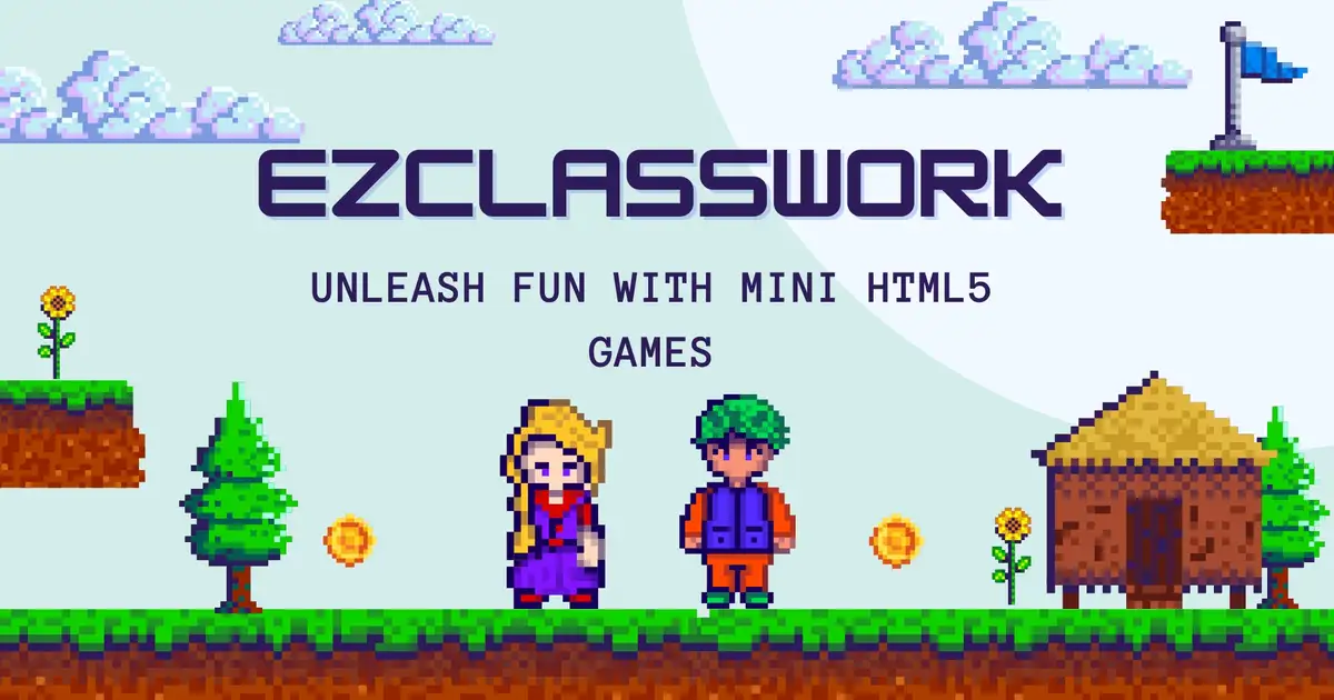 EzClasswork: Unleash Fun with Mini HTML5 Games